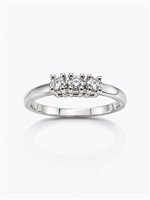 Anello Donna in Oro bianco Diamante Vidali Gioielli ANOR-99-34